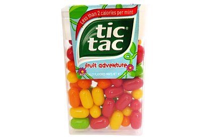 Tic Tac Pack of 12 x 29g Fruit Adventure
