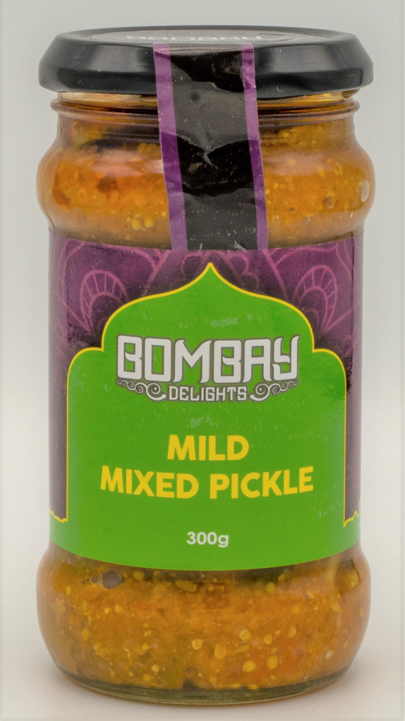 Bombay Delights Pickle Mild Mixed 300g