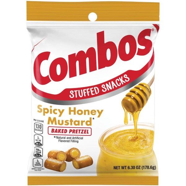 Combos Pretzels Spicy Honey Mustard 178.6g NK