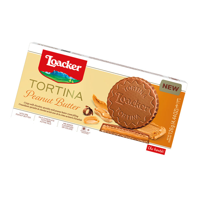 Loacker Tortina Peanut Butter Box (6pk) 126g