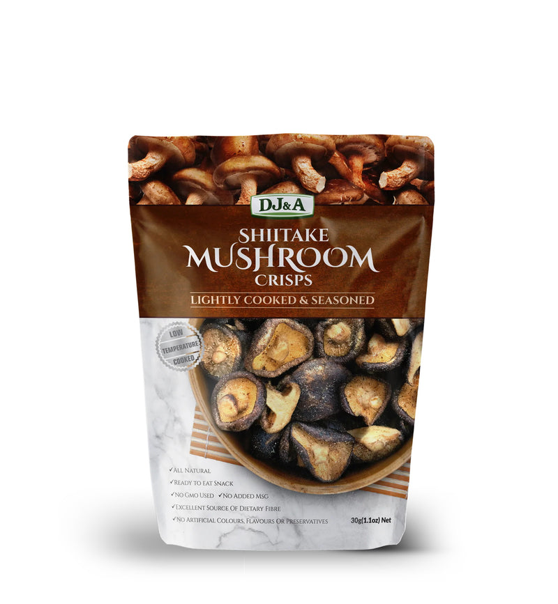 DJ & A Shiitake Mushroom Crisps SMALL 30g