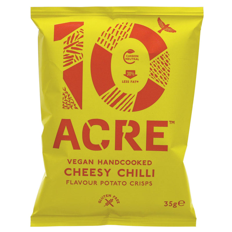 Ten Acre SMALL Crisps Cheesy Chilli 35g