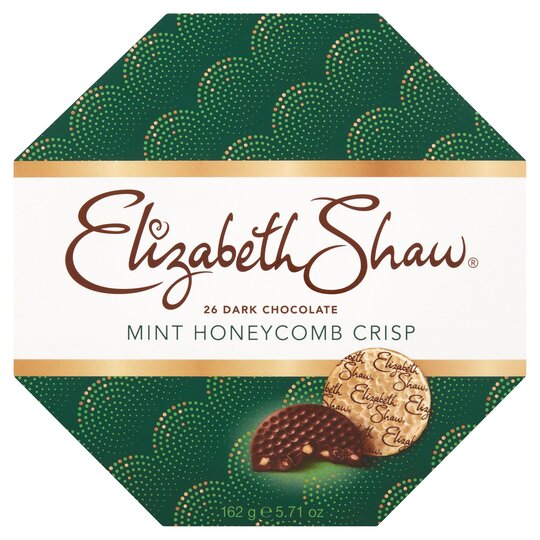 Elizabeth Shaw Dark Mint Honeycomb Crisp 162g