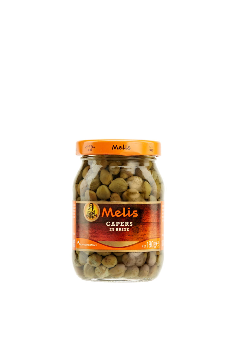 Melis Pack of 6 x 190g Capers In Brine