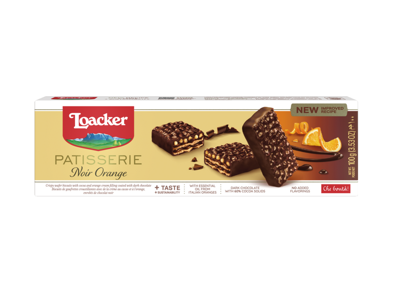 Loacker Patisserie Noir Orange 100g