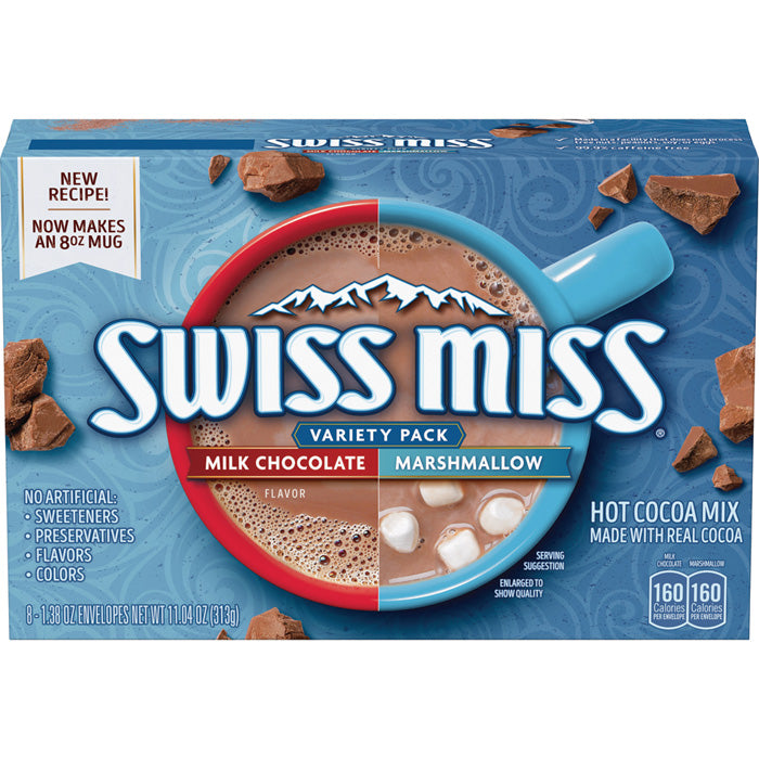 Swiss Miss Milk Chocolate Drink Variety  313g NK