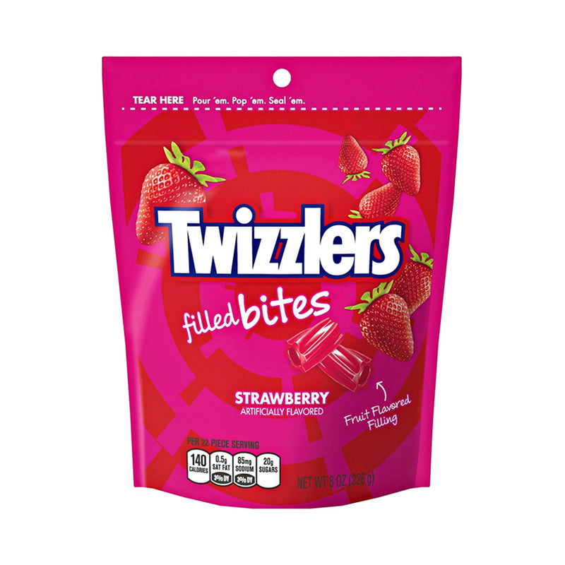 Twizzlers Filled Bites Strawberry 226g (8oz)
