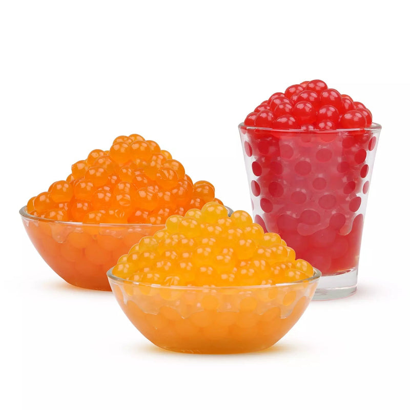 Bubble Blends - Mango, Passion Fruit & Strawberry Variety Pack 3-Pack 450g x 8