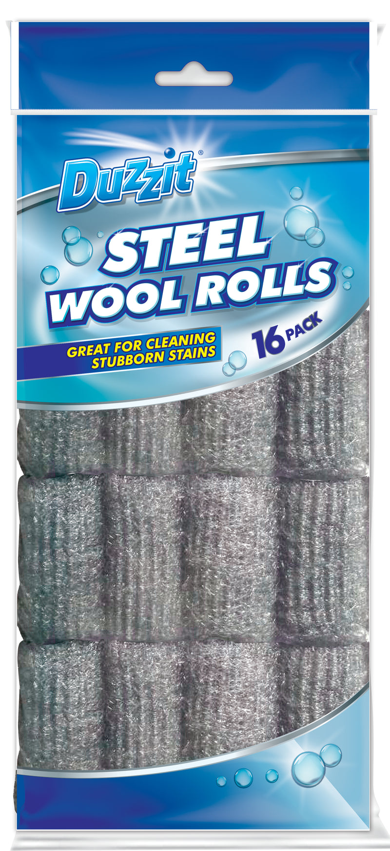 Duzzit - Steel Wool Rolls 16Pk