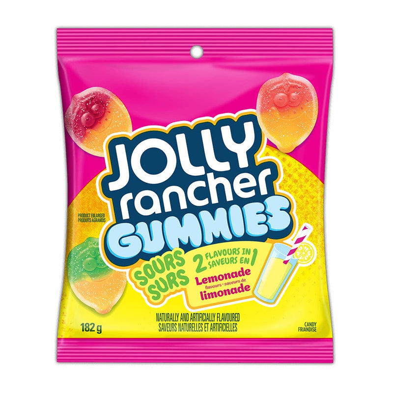 Jolly Rancher Gummies 2 Flavours in 1 Lemonade Sours NK 182g
