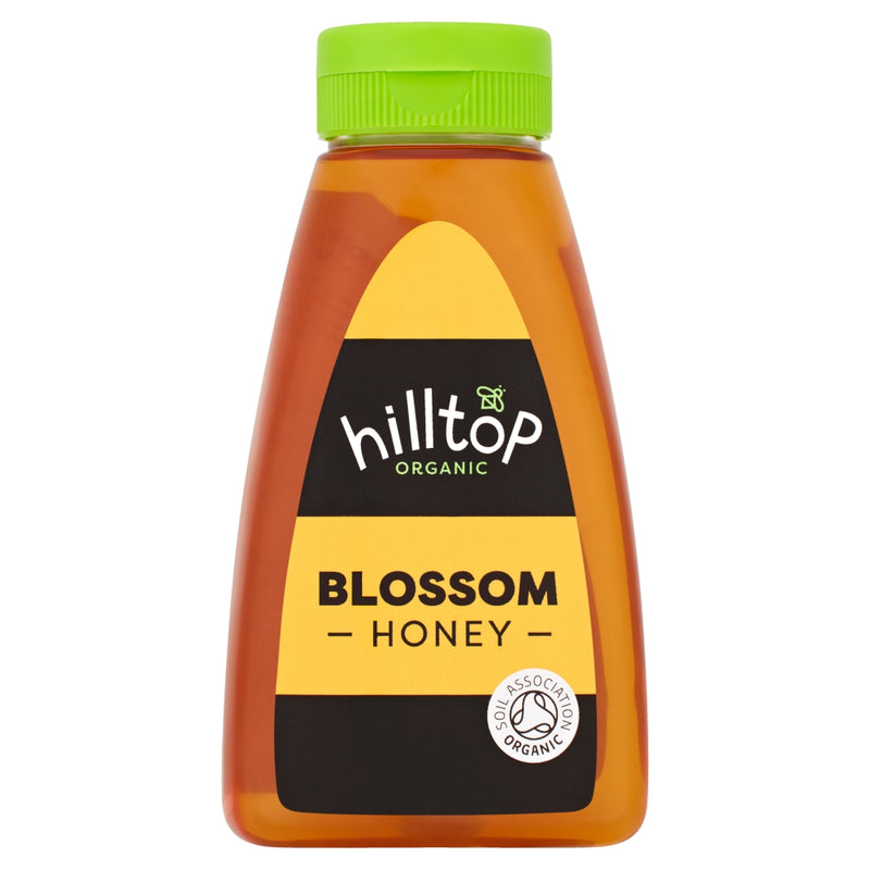 Hilltop Organic SQUEEZY Blossom Honey 370g