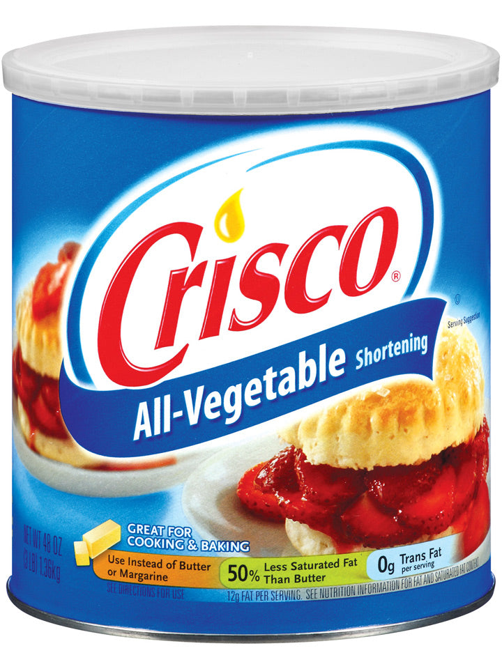 Crisco All Vegetable Shortening 1.36kg