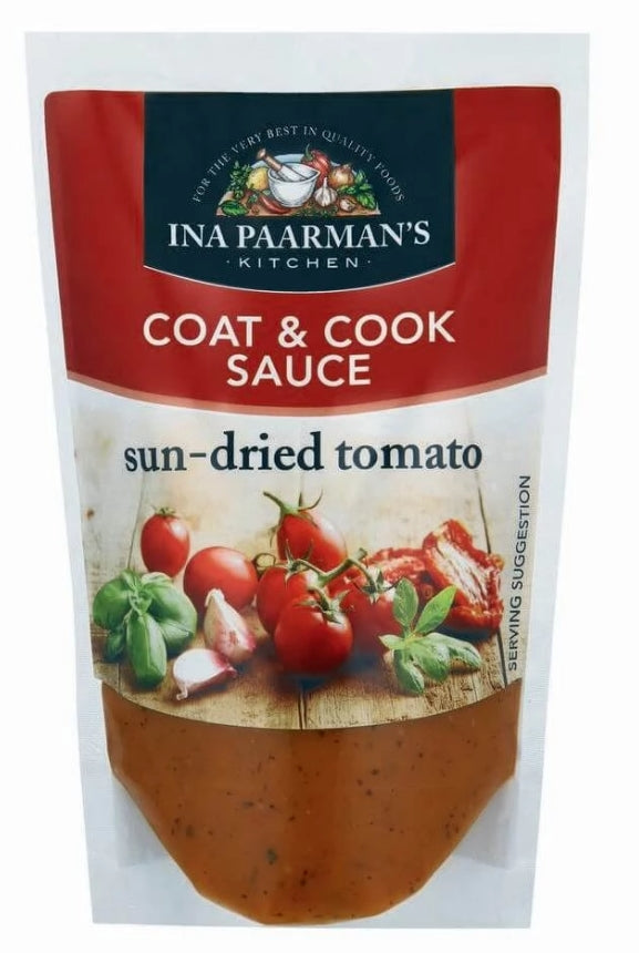 Ina Paarman Pack of 12 x 200ml Coat And Cook Sun-Dried Tomato