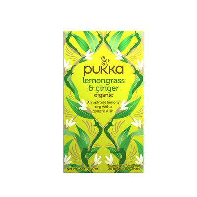 Pukka Pack of 4 x 36g Lemongrass & Ginger