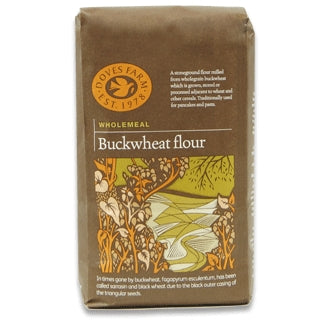 Doves Pack of 5 x 1kg Organic Wholemeal Buckwheat Flour
