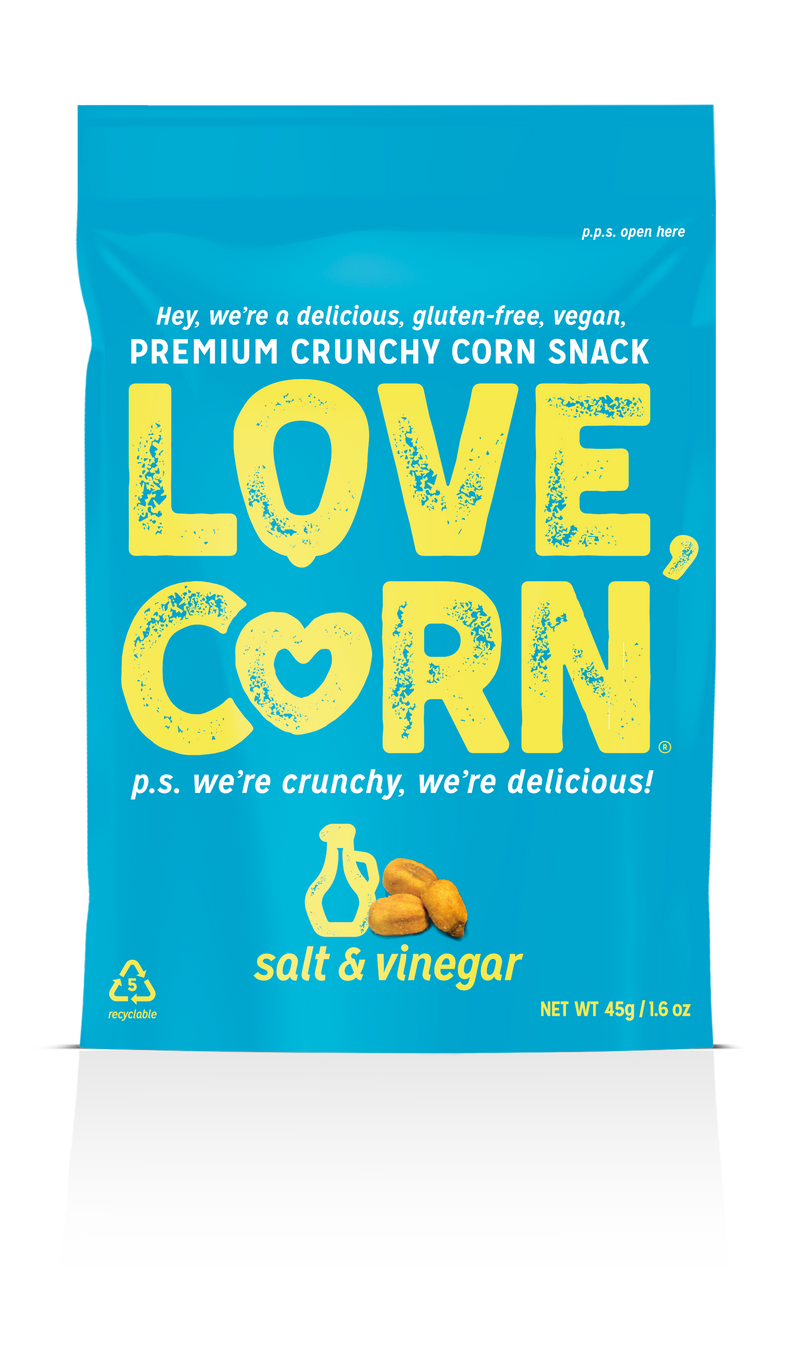 Love Corn Salt & Vinegar 45g