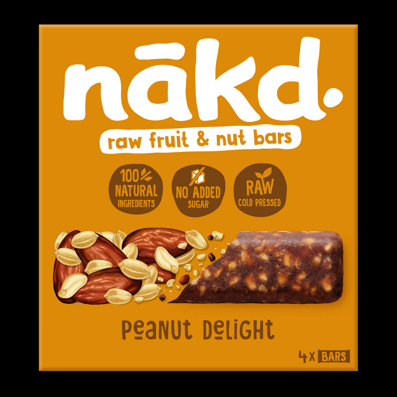 Nakd Bars MULTIPACK Peanut Delight 4 x 35g
