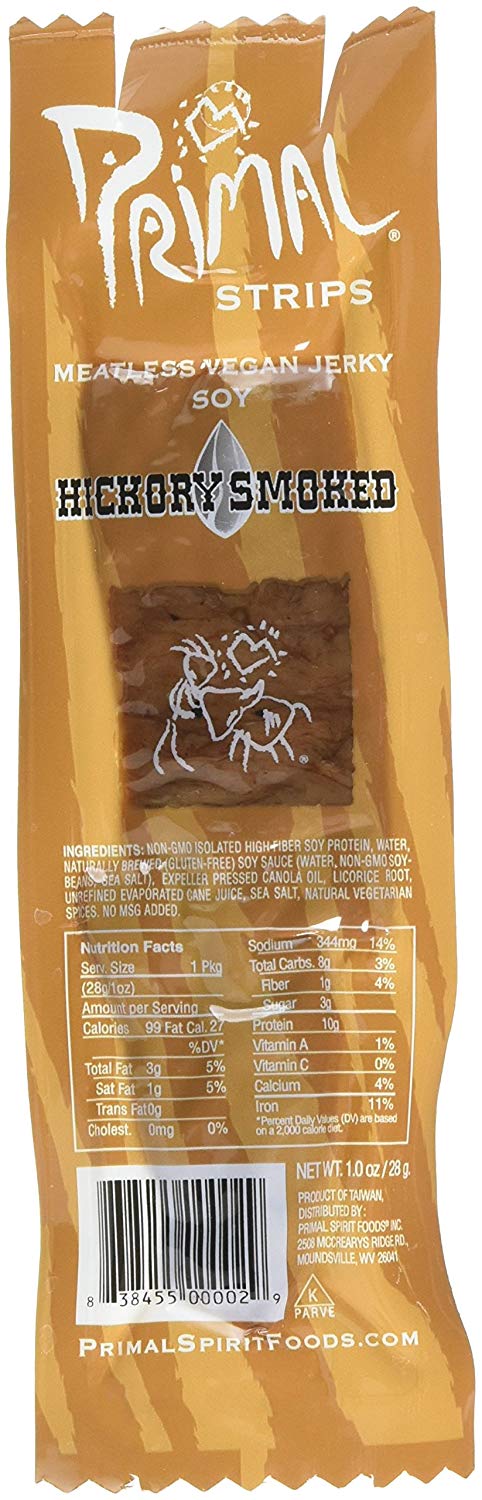 Primal Strips Hickory Smoked 28g NK