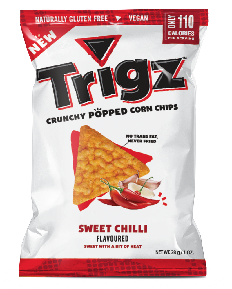 Trigz Air Popped Chips Sweet Chilli 28g
