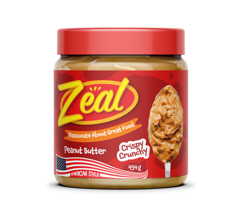 Zeal Peanut Butter Crunchy 454g