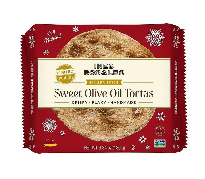 Ines Rosales Ginger Spice Sweet Olive Oil Torta 180g