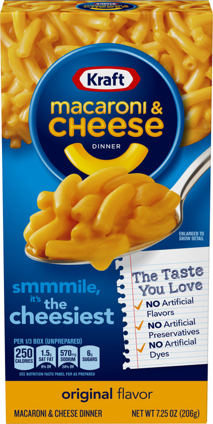 Kraft Mac And Cheese Dinner 206g