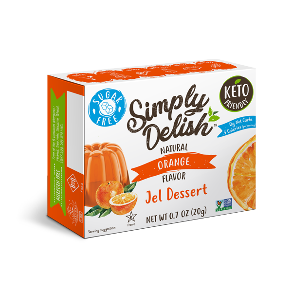 Simply Delish Desserts Natural Orange 20g