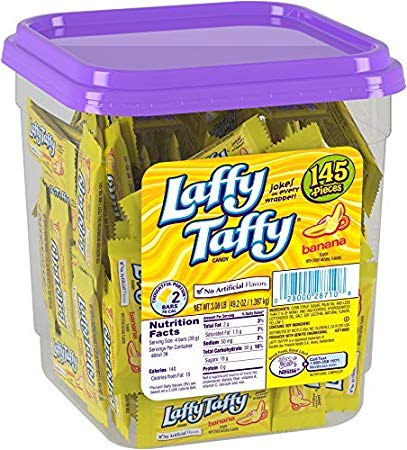 Laffy Taffy TUB Banana 9.6g