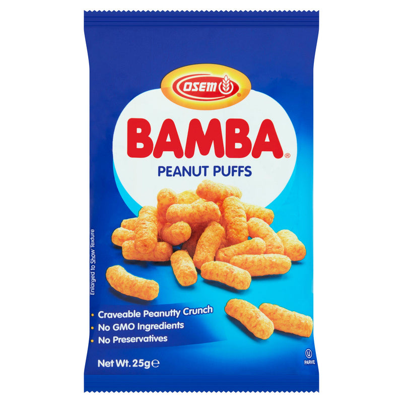 Bamba Pack of 24 x 25g Peanut Puffs