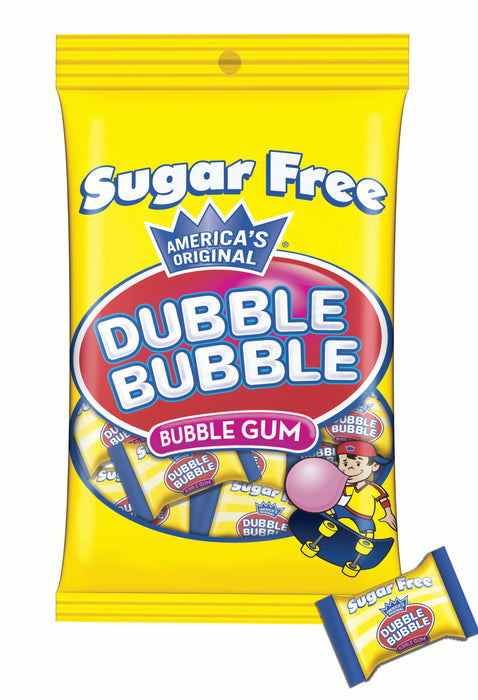 Dubble Bubble Peg Bag Sugar Free 92g (3.25oz) NK