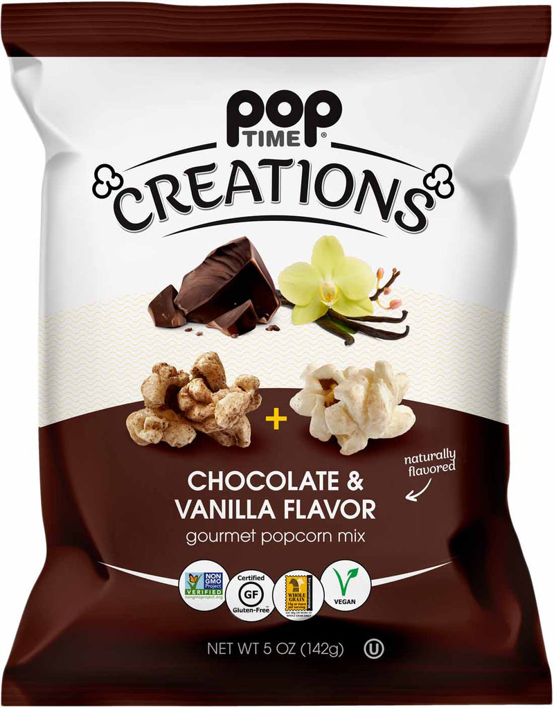Poptime Creations Chocolate & Vanilla 142g (5oz)