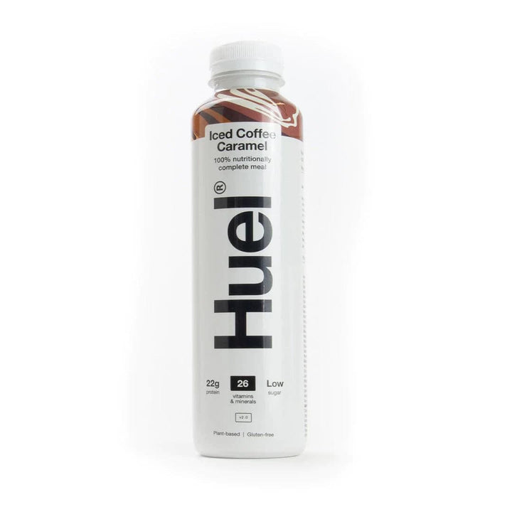 Huel 8X 500ml Assorted Pack (1 X Salted Caramel,1 X Iced Coffee Caramel,1 X Strawberries & Cream