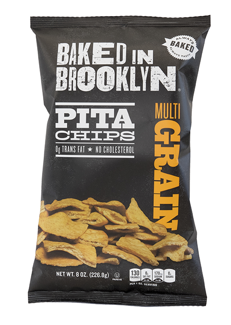 Baked In Brooklyn Multigrain Pita Chips 170g