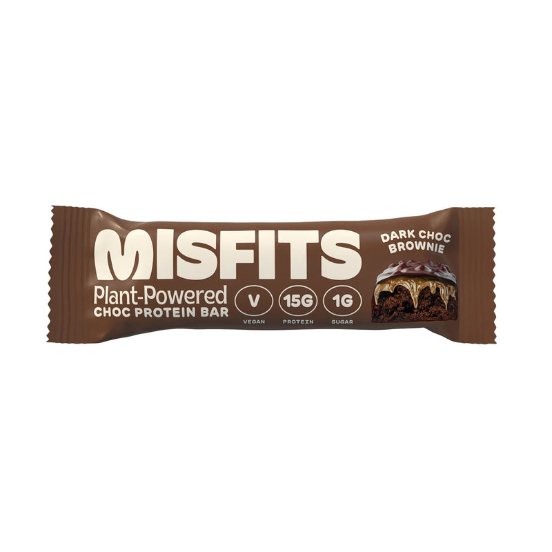 Misfits Dark Chocolate Brownie Protein Bar 45g