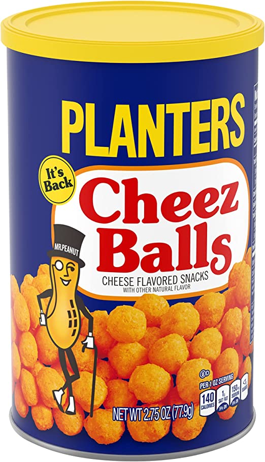 Planters Cheez Balls Original 78g (2.75oz)