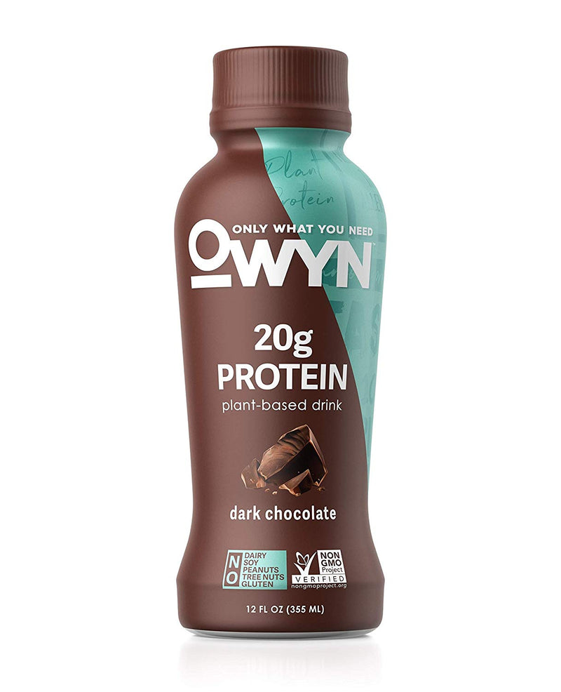OWYN Pack of 12 x 355ml Shake Dark Chocolate