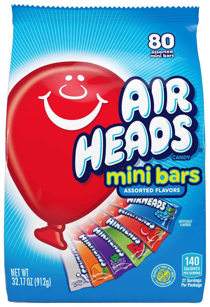 Airheads Mini Bars Gussett Bag 912g (32.17oz)