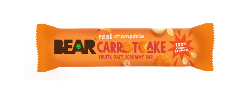 Bear Bars Singles Carrot Cake 21 x 27g