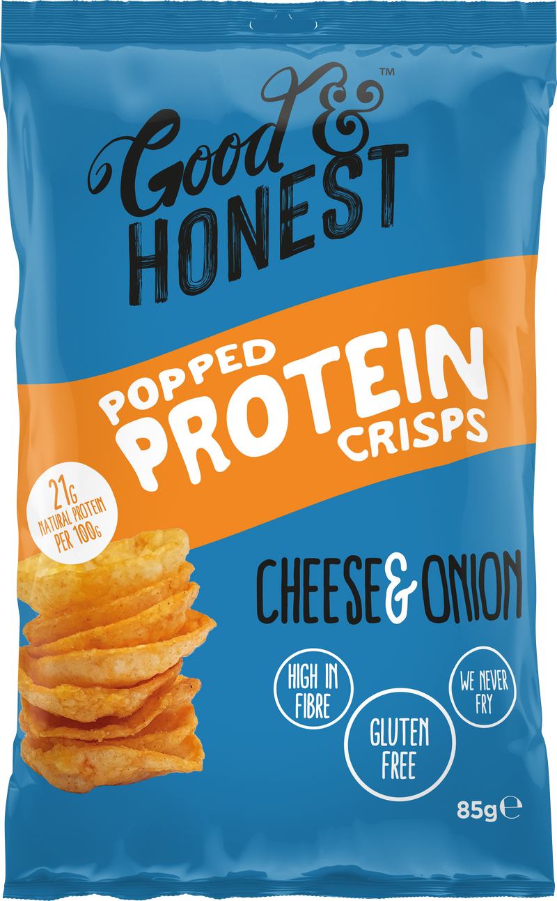 Good & Honest Chips Protein Cheese & Onion 85g