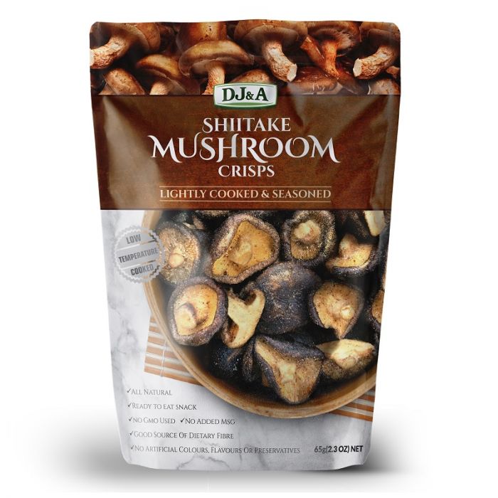 DJ & A Shiitake Mushroom Crisps 65g