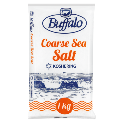 Buffalo Coarse Sea Salt 1kg
