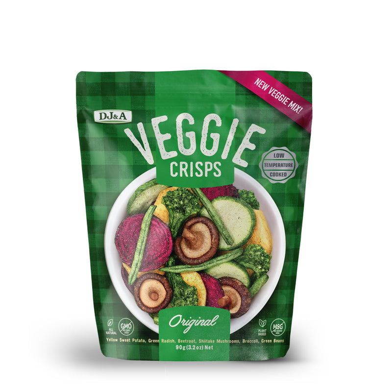 DJ & A Veggie Crisps Original 90g