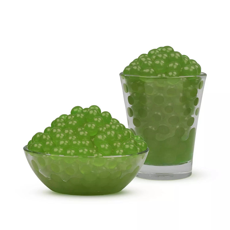 Bubble Blends - Kiwi Popping Boba Fruit Juice Filled Pearls 450g x 12 Tubs