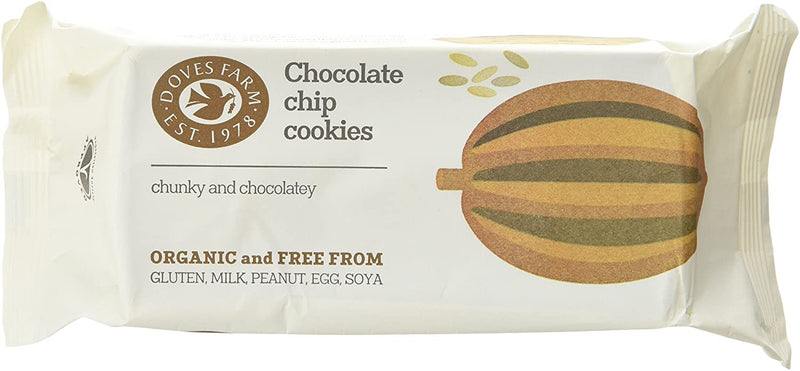 Doves Farm Gluten Free Cookies Chocolate Chip 180g