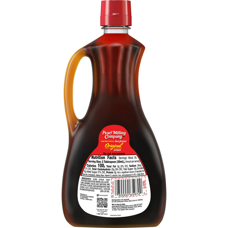 Pearl Milling Company Original Aunt Jemima Pancake Syrup 710ml