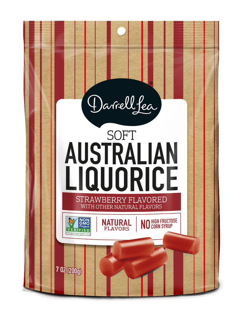 Darrell Lea Soft Australian Liquorice (Strawberry) 200g