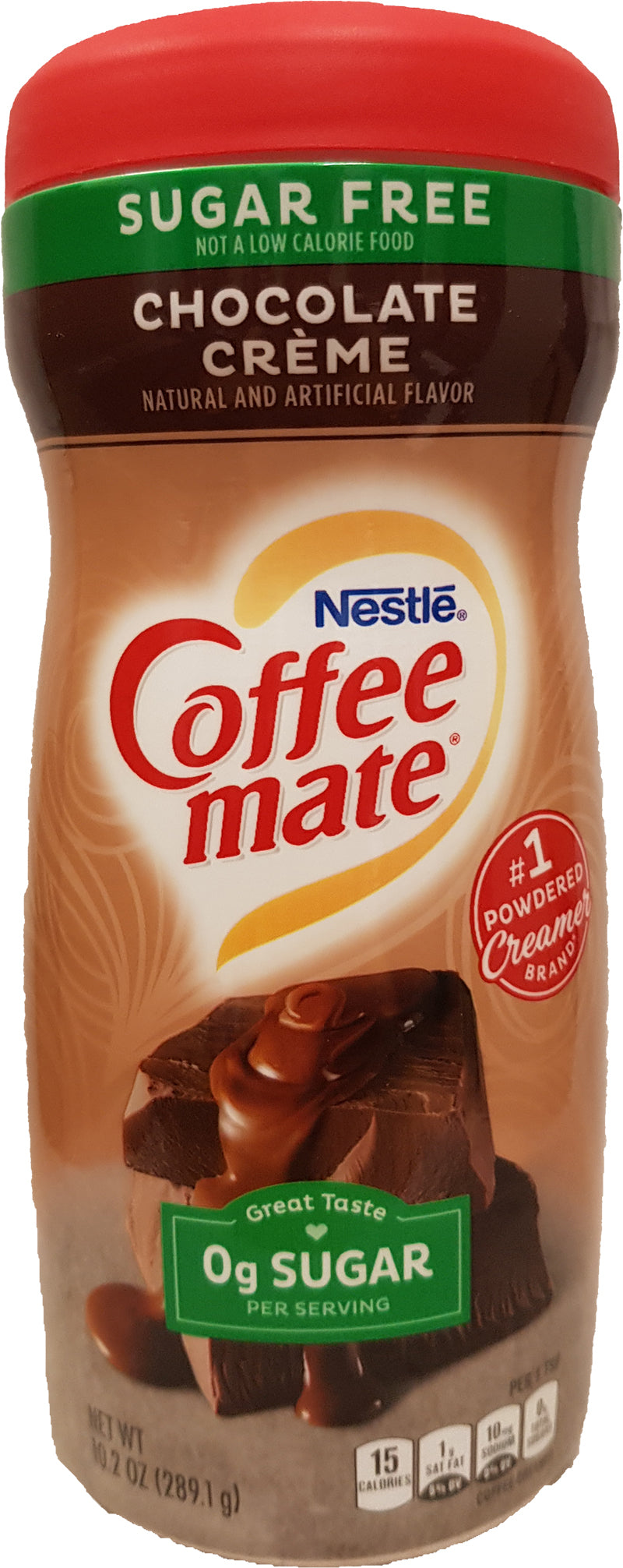 Coffee Mate Powder Sugar Free Chocolate Creme 289.1g