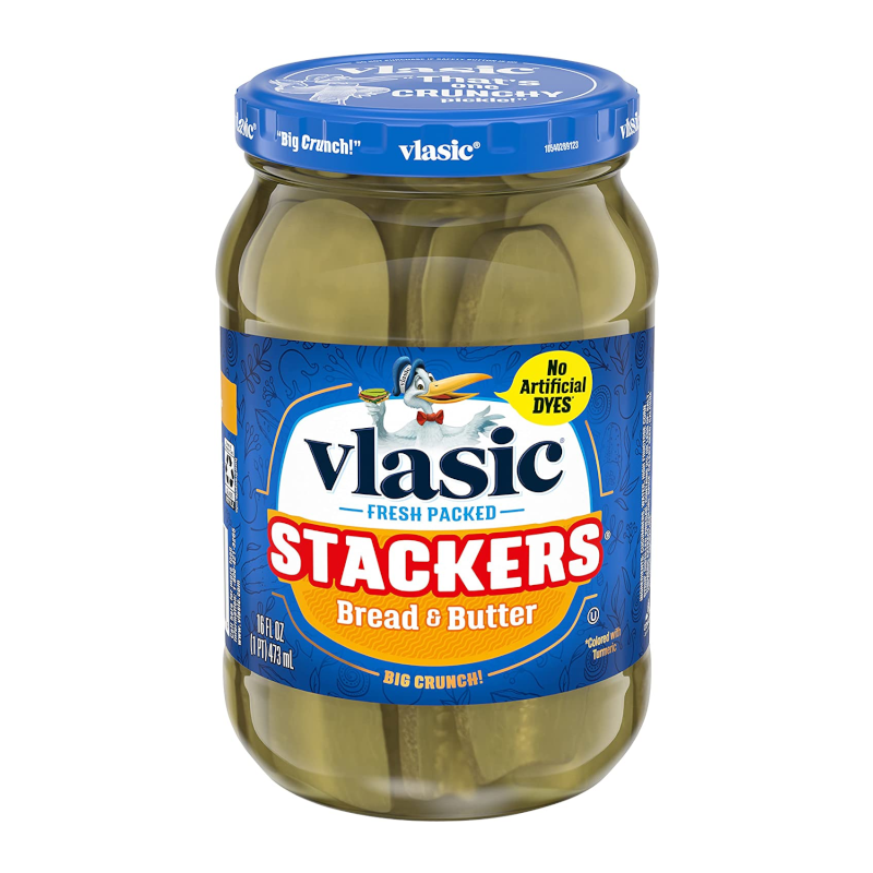 Vlasic Pickles Stackers Bread & Butter 473ml (16fl oz)