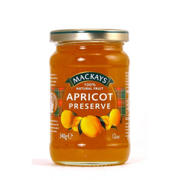 Mackays Pack of 6 x 340g Preserve Apricot