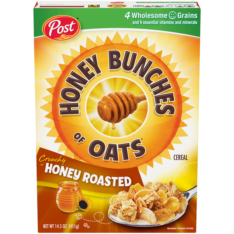 Post Honey Bunches Honey Roasted 510g